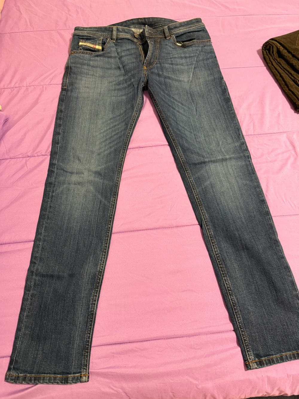 Diesel Slim Men's Jeans - Dark Blue Wash
